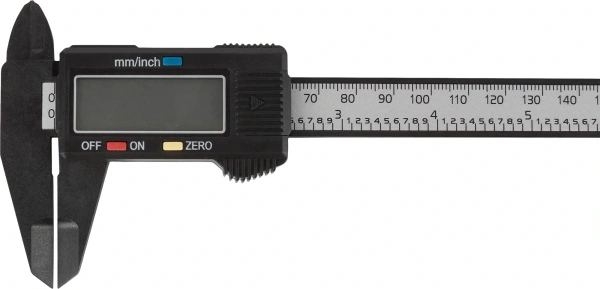 Штангенциркуль электронный Elitech 2210.003000 черный/серый