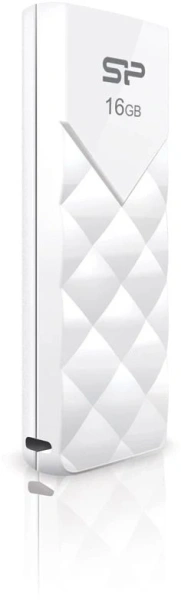 Флеш Диск Silicon Power 16Gb Ultima U03 SP016GBUF2U03V1W USB2.0 белый