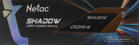 Память DDR4 8GB 2666MHz Netac NTSDD4P26SP-08Y Shadow RTL PC4-21300 CL19 DIMM 288-pin 1.2В с радиатор
