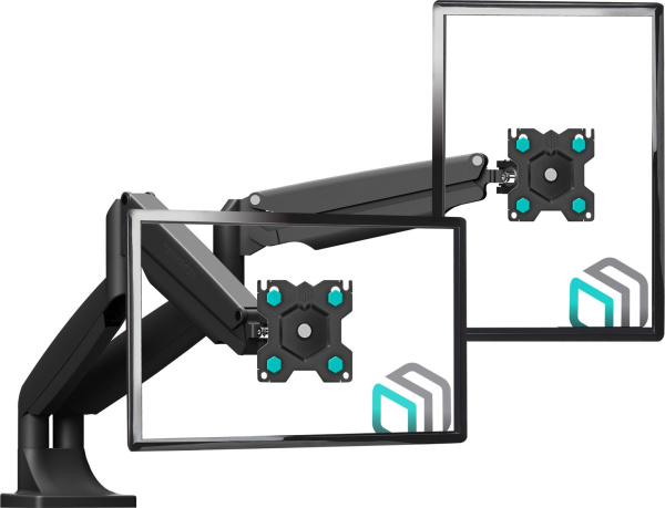 Кронштейн для мониторов Onkron G200 черный 13"-32" макс.18кг настольный поворот и наклон верт.перемещ.