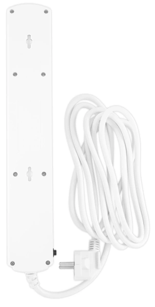 Сетевой фильтр Ippon BK-6-EU-3-10-W 3м (6 розеток) белый (коробка)