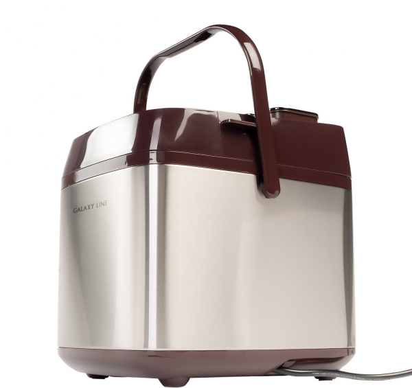 Хлебопечь Galaxy Line GL 2700 600Вт коричневый/серебристый