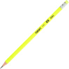 Карандаш ч/г Deli EU51600 Neon HB трехгран. тополь карт.кор. (12шт) ластик