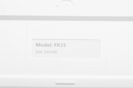 Клавиатура A4Tech Fstyler FK15 белый USB (FK15 WHITE)