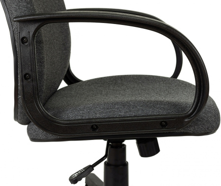 Кресло руководителя Бюрократ CH-808AXSN серый 3C1 крестов. пластик