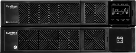 Источник бесперебойного питания Systeme Electriс SRV SRVSE6KRTXLI4U 5400Вт 6000ВА черный