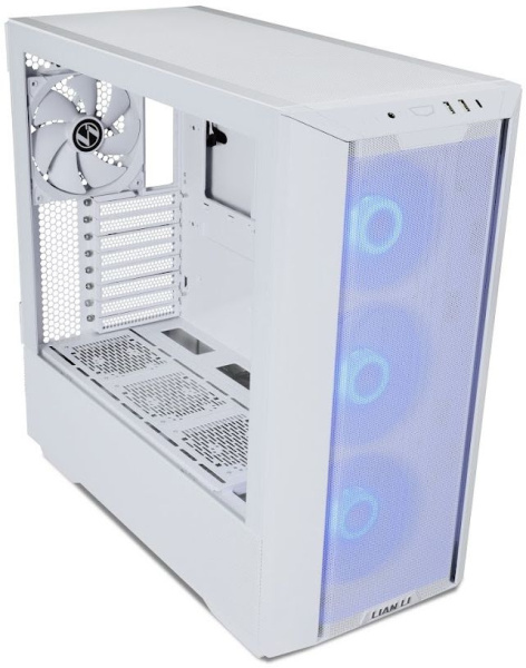 Корпус Lian-Li Lancool III RGB белый без БП ATX 10x120mm 3x140mm 2xUSB3.0 audio bott PSU