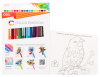 Карандаши цв. Deli Color Emotion EC00210 трехгран. липа 18цв. коробка/европод.