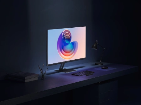 Монитор Xiaomi 27" 2K Monitor A27Qi черный IPS LED 16:9 HDMI матовая 1000:1 250cd 178гр/178гр 2560x1440 100Hz DP 2K 4.2кг
