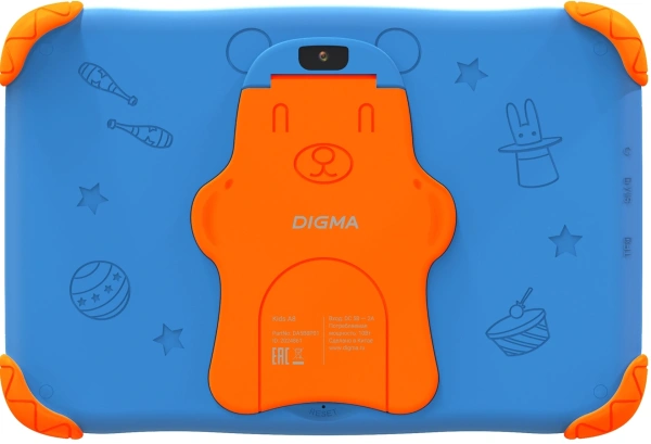 Планшет Digma Kids A8 SC9863A (1.6) 8C RAM2Gb ROM32Gb 8" IPS 1280x800 4G 1Sim Android 11.0 Go синий 2Mpix 0.3Mpix BT WiFi microSD 512Gb 3000mAh