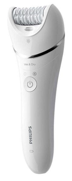 Эпилятор Philips BRE710/00 скор.:2 насад.:4 белый