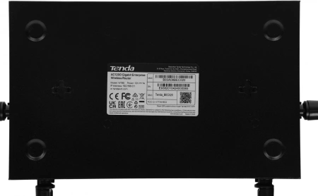 Роутер беспроводной Tenda W18E AC1200 10/100/1000BASE-TX черный