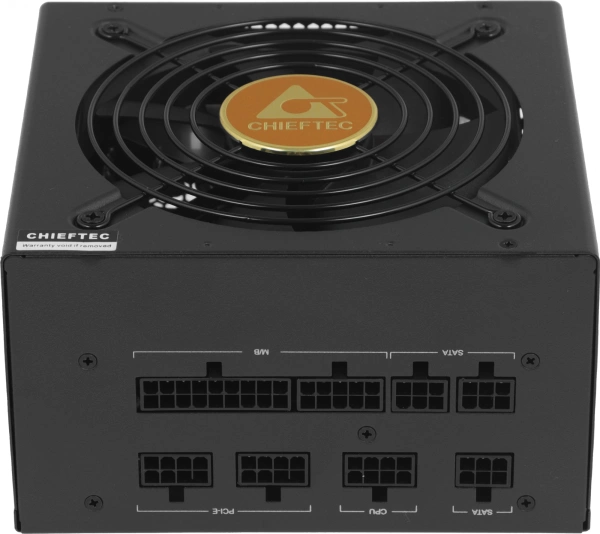 Блок питания Chieftec ATX 750W Polaris PPS-750FC 80+ gold 24+2x(4+4) pin APFC 120mm fan 8xSATA Cab Manag RTL