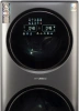 Стиральная машина Hyundai Proxima WMD9424 кл.:A+++ фронт. макс.:15кг (с сушкой) темно-серебристый