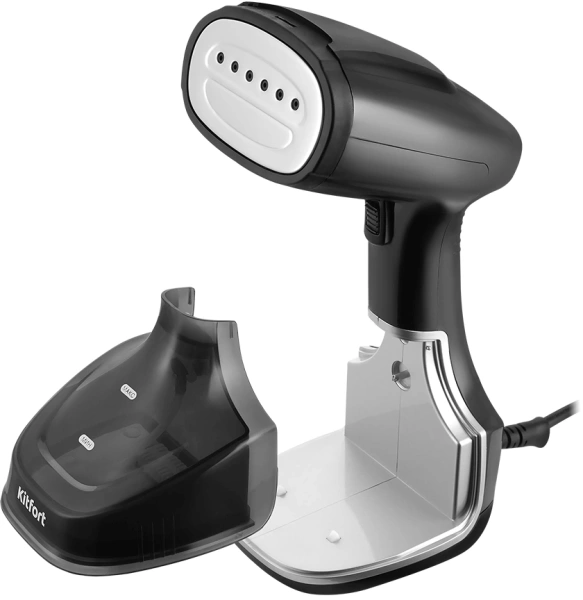 Отпариватель ручной Kitfort КТ-9209 1400Вт черный/серебристый