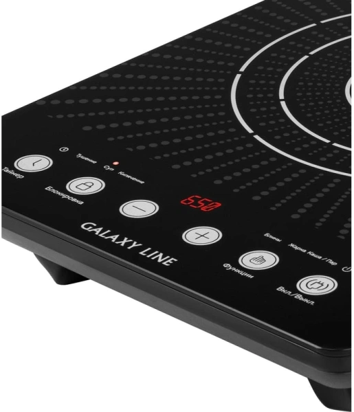 Плита Индукционная Galaxy GL 3066 черный стеклокерамика (настольная) (7022230660)