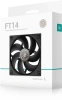 Вентилятор для корпуса Deepcool FT14 140х140x25 черный 4-pin 25.1дБ (R-FT14-BKWPN1-G) Ret