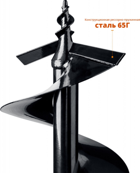 Бур для мотобуров Зубр 7051-25