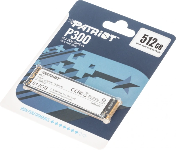 Накопитель SSD Patriot PCI-E 3.0 x4 512Gb P300P512GM28 P300 M.2 2280