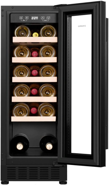 Винный шкаф Maunfeld MBWC-56S20 1-нокамерн. черный стекло (КА-00018699)