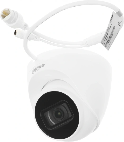 Камера видеонаблюдения IP Dahua DH-IPC-HDW2230T-AS-0360B-S2(QH3) 3.6-3.6мм цв. корп.:белый (DH-IPC-HDW2230TP-AS-0360B-S2)