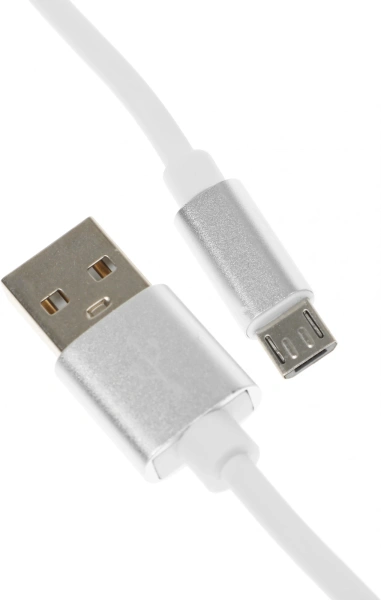 Кабель Cactus CS-USB.A.USB.MICRO-1 USB Type-C (m)-micro USB (m) 1м белый блистер