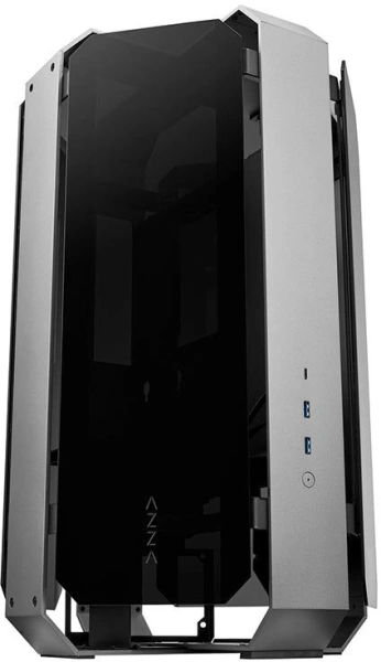 Корпус Azza Opus черный без БП ATX 1x140mm 2xUSB3.0 1xUSB3.1 audio
