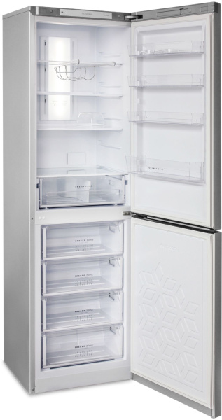 Холодильник Бирюса Б-M980NF 2-хкамерн. серебристый