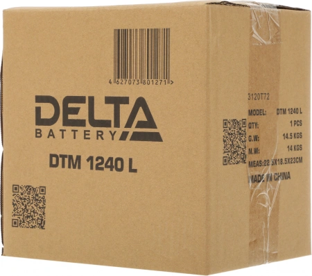 Батарея для ИБП Delta DTM 1240 L 12В 40Ач