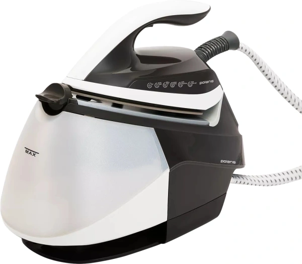 Парогенератор Polaris PSS 9090K Turbo Steam 2600Вт белый/коричневый