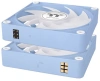 Вентилятор для корпуса Thermaltake CT140 EX Sync Hydrangea ARGB 140х140x25 синий 4-pin 30.7дБ (упак.:3шт) (CL-F197-PL14BU-A) Ret