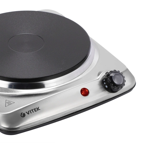 Плита Электрическая Vitek VT-3705 стальной (настольная)