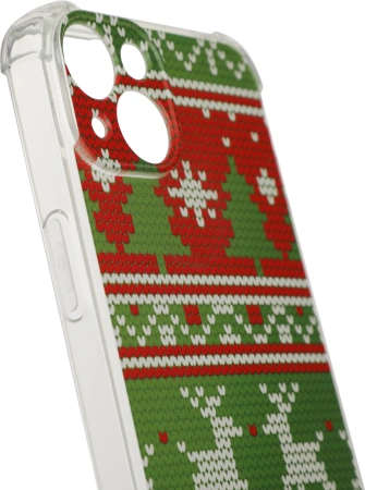 Чехол (клип-кейс) Redline для Apple iPhone 14 mObility art прозрачный (УТ000038137)