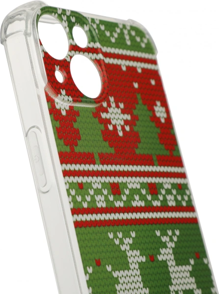 Чехол (клип-кейс) Redline для Apple iPhone 14 mObility art прозрачный (УТ000038137)