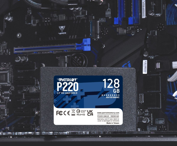 Накопитель SSD Patriot SATA-III 128GB P220S128G25 P220 2.5"