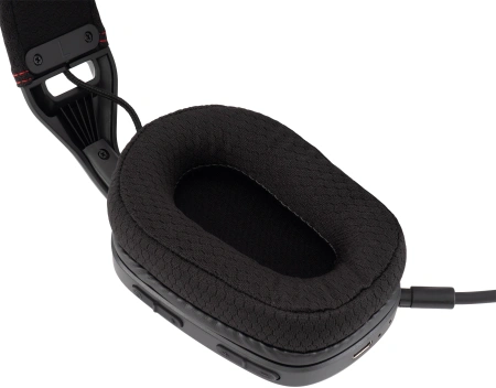 Наушники с микрофоном Оклик HS-L750G черный 1.5м накладные BT/Radio/3.5mm оголовье (2007557)