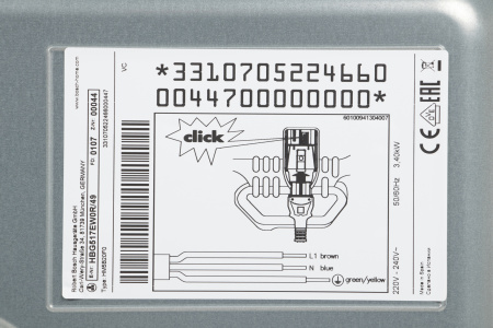 Духовой шкаф Электрический Bosch HBG517EW0R белый