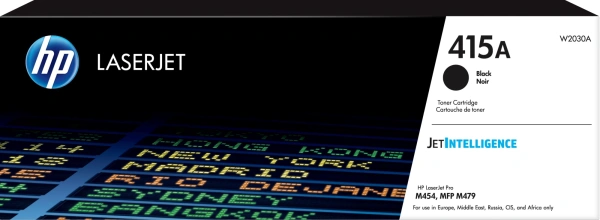 Картридж лазерный HP 415A W2030A черный (2400стр.) для HP LJ M454/MFP M479