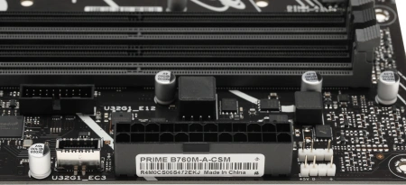 Материнская плата Asus PRIME B760M-A-CSM Soc-1700 Intel B760 4xDDR5 mATX AC`97 8ch(7.1) 2.5Gg RAID+H