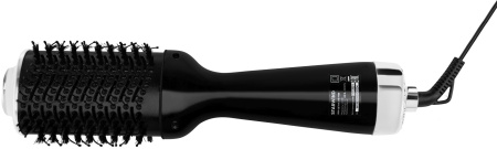 Фен-щетка Starwind SHB 7760 1200Вт черный/серебристый
