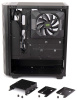 Корпус Hiper DCB черный без БП ATX 5x120mm 5x140mm 1xUSB2.0 1xUSB3.0 audio bott PSU