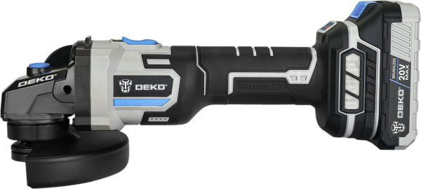 Углошлифовальная машина Deko DKAG20 9000об/мин рез.шпин.:M14 d=125мм