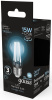 Лампа светодиодная Gauss Filament 102902215 15Вт цок.:E27 груша 220B 4100K св.свеч.бел.нейт. (упак.:1шт)