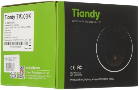 Камера видеонаблюдения IP Tiandy TC-C34HS I3/E/Y/C/SD/2.8mm/V4.2 2.8-2.8мм (TC-C34HS I3/E/Y/C/SD/2.8/V4.2)