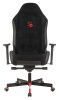 Кресло игровое A4Tech Bloody GC-450 черный текстиль/эко.кожа с подголов. крестов. металл черный
