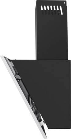 Вытяжка каминная Maunfeld Bridge 60 нержавеющая сталь/черный управление: кнопочное (1 мотор)