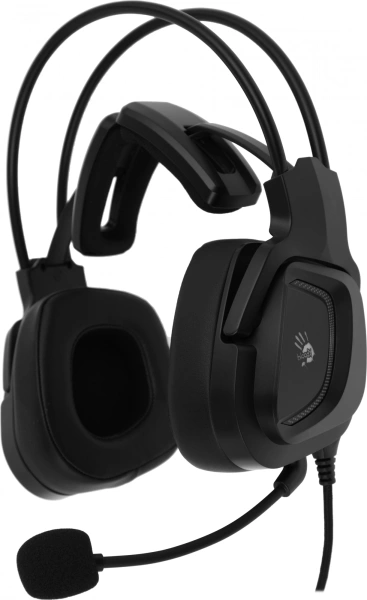 Наушники с микрофоном A4Tech Bloody G575P черный 2м мониторные оголовье (G575P 4PIN+USB/BLACK)