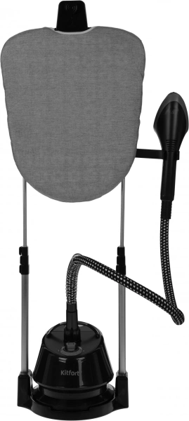 Отпариватель напольный Kitfort КТ-9112 1580Вт черный/серебристый
