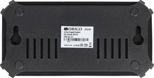Коммутатор Origo OS2108 OS2108/A1A (L2) 8x1Гбит/с неуправляемый