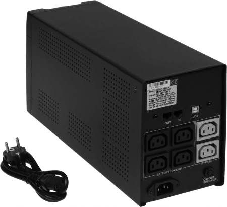 Источник бесперебойного питания Powercom Imperial IMP-1500AP 900Вт 1500ВА черный